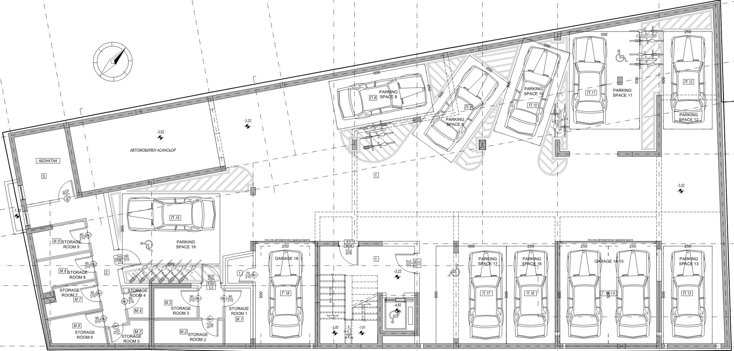 Basement — Orion residential building, Lyulin 10