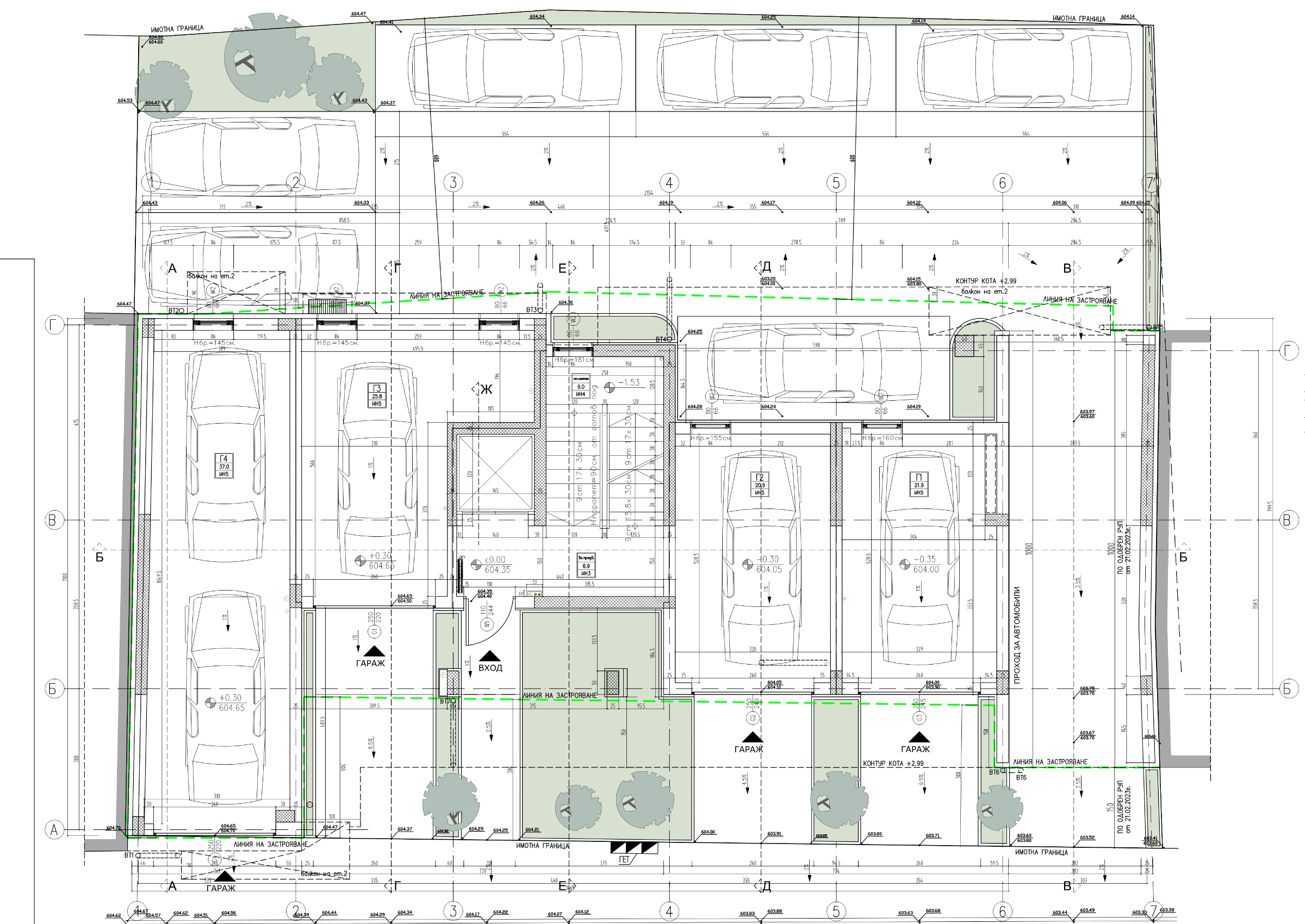 Ground floor — Ovcha Kupel residential building, Ovcha Kupel-1