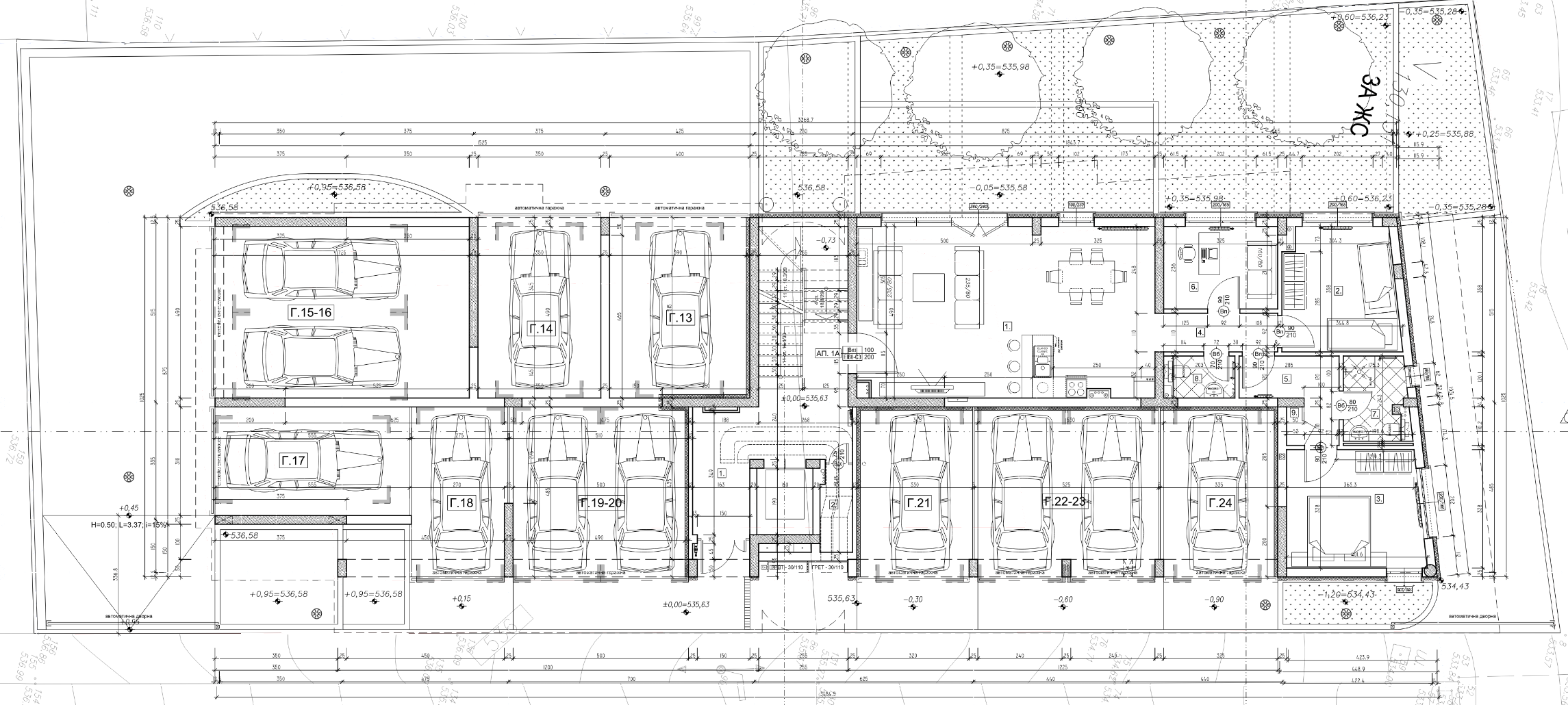 Ground floor — Dobromirka residential building, Poduyane-Reduta