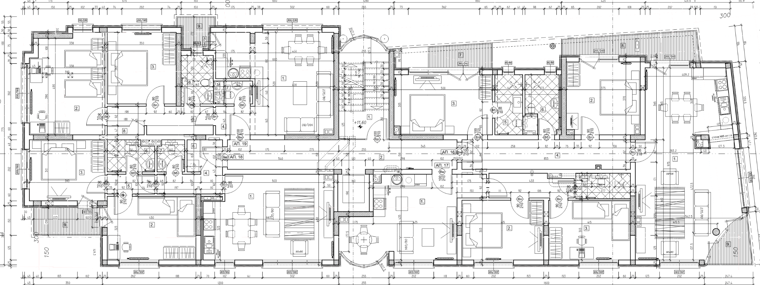 Floor 5 — Dobromirka residential building, Poduyane-Reduta