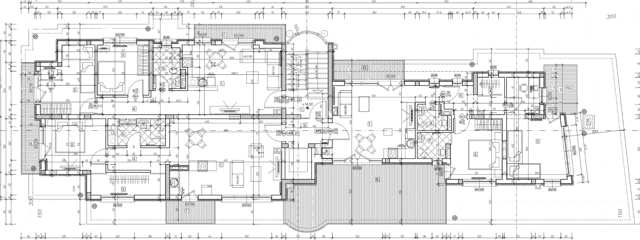 Floor 6 — Dobromirka residential building, Poduyane-Reduta