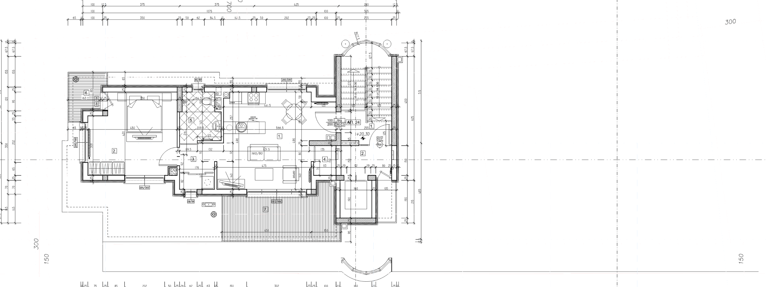 Attic floor — Dobromirka residential building, Poduyane-Reduta
